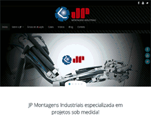 Tablet Screenshot of jpmontagens.com.br